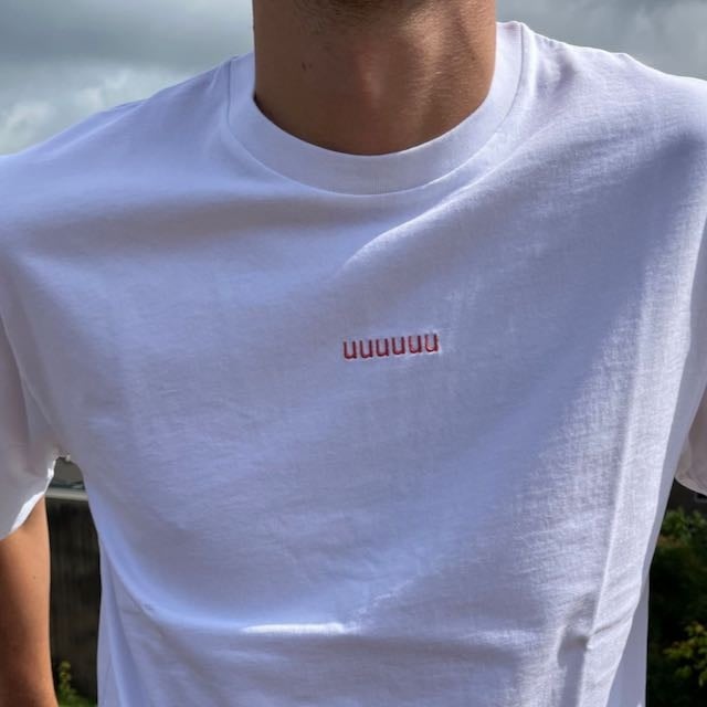 T-shirt UUUUUU Wit